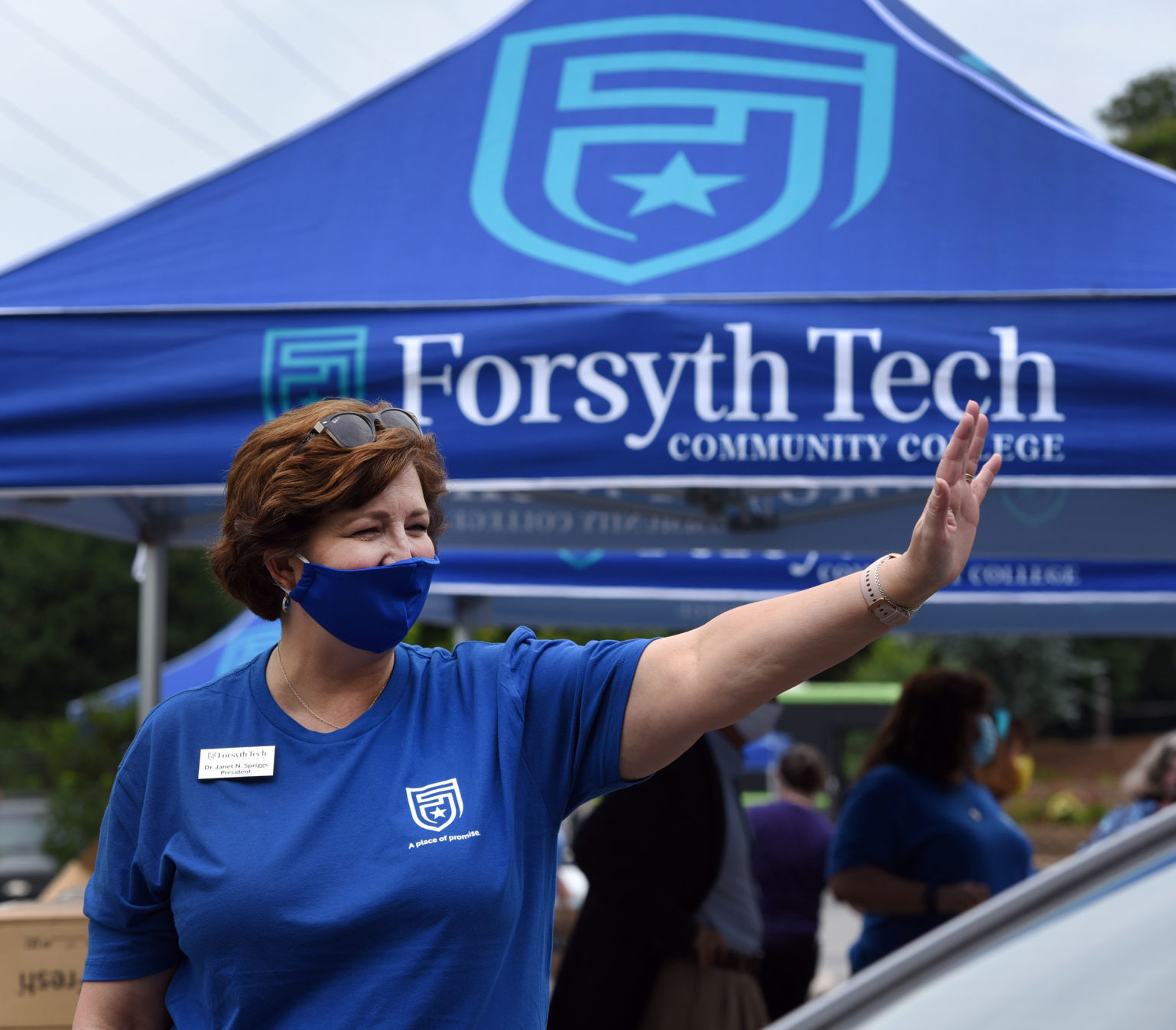 Forsyth Tech logo Janet Spriggs
